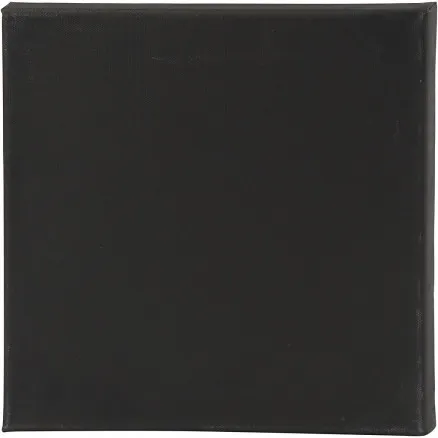 ArtistLine Canvas, svart, vit, djup 1,6 cm, storlek 30x30 cm, 360 g, 10